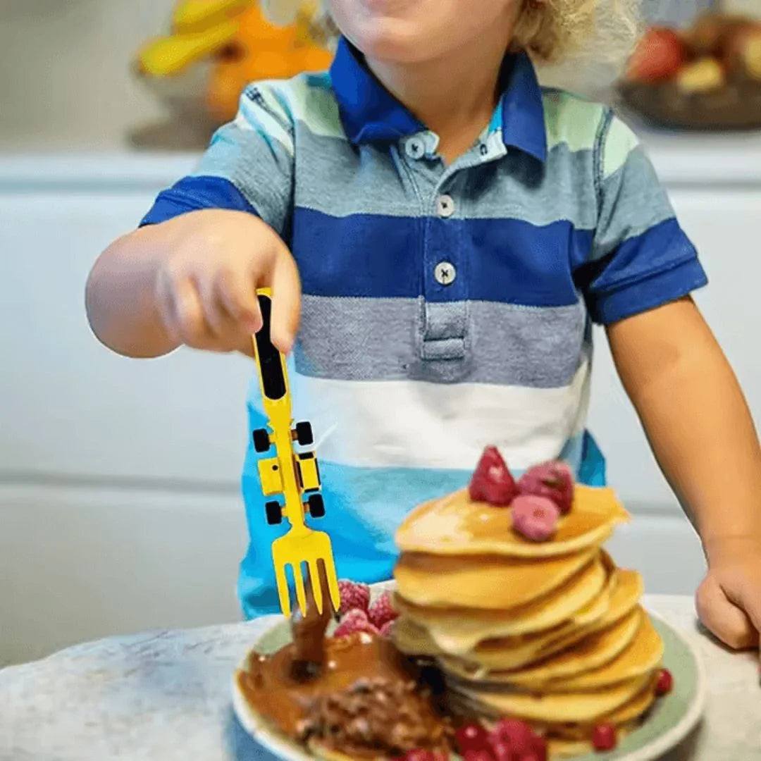 BuildBites™ – Konstruktions-Essgeschirr für Kinder ab 3+ – Fördert Essensspaß