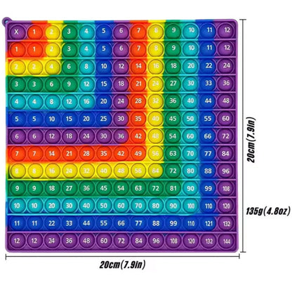 MathPop – Multicolor Fidget Board zum Zählen & Fokussieren | Ab 3 Jahren