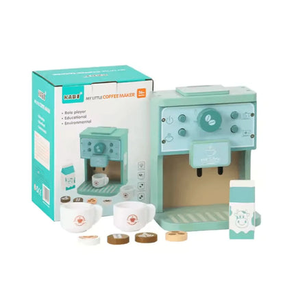 TinyBrew™ – Holz-Kaffeeset für Kinder ab 3+ – Fördert Fantasievolles Spielen