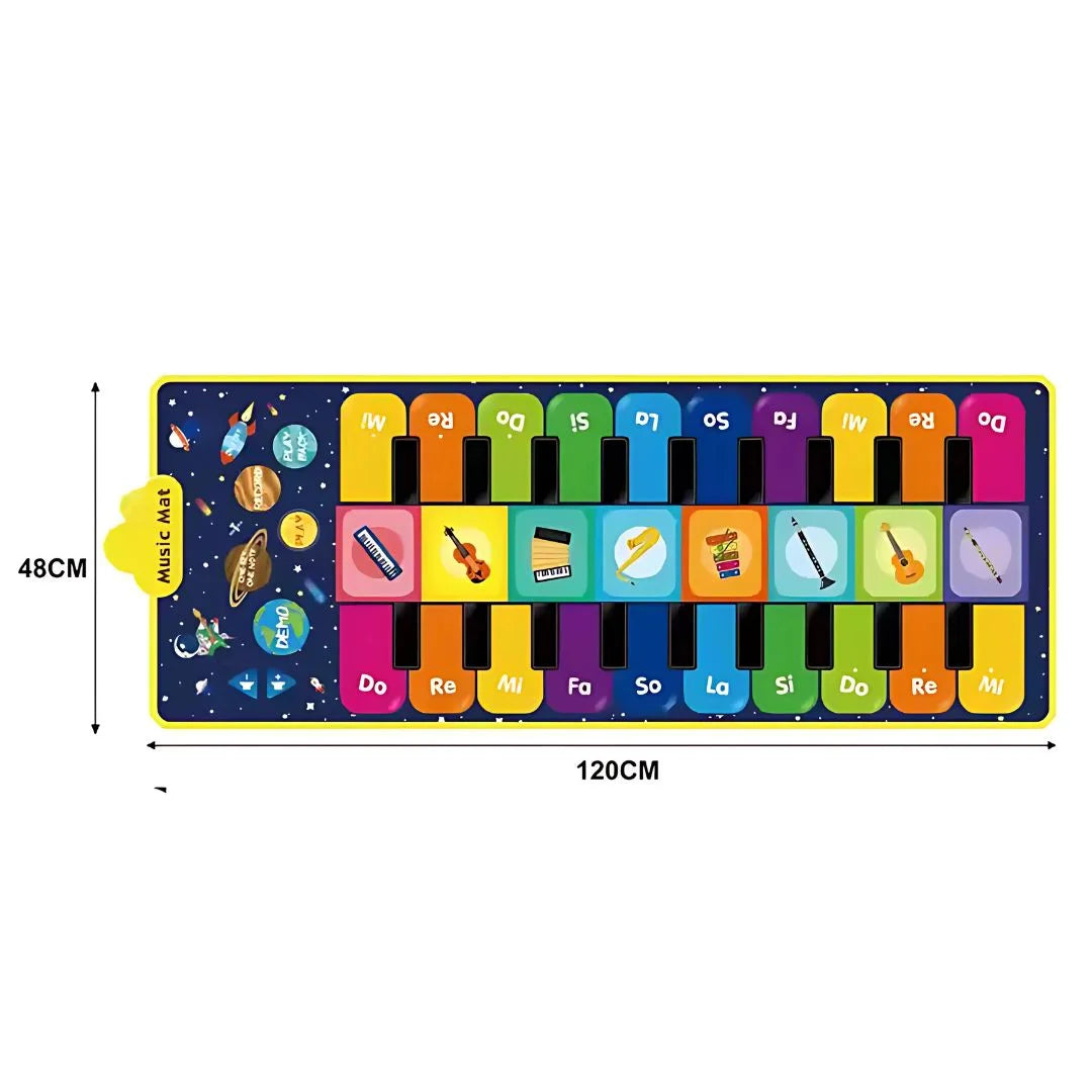 TuneTrail – Musikalische Klaviermatte für Kinder ab 2 Jahren | Aktives Musizieren & Koordination