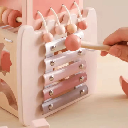 HarmonyPlay™ – Musikturm aus Holz für Kinder ab 3+ – Fördert Musikalische Kreativität