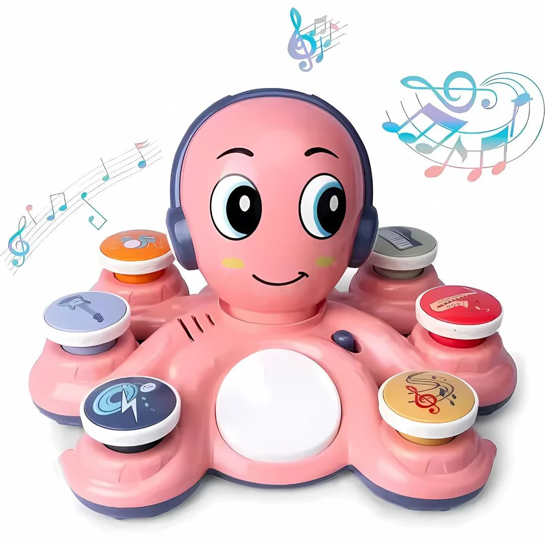 MelodyOcto – Musikalischer Oktopus für Babys | Sensorik & Motorik