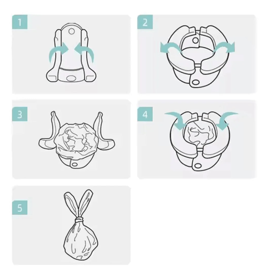 CleverPotty Reise-Töpfchen für Kleinkinder – Töpfchentraining – Ab 1 Jahr