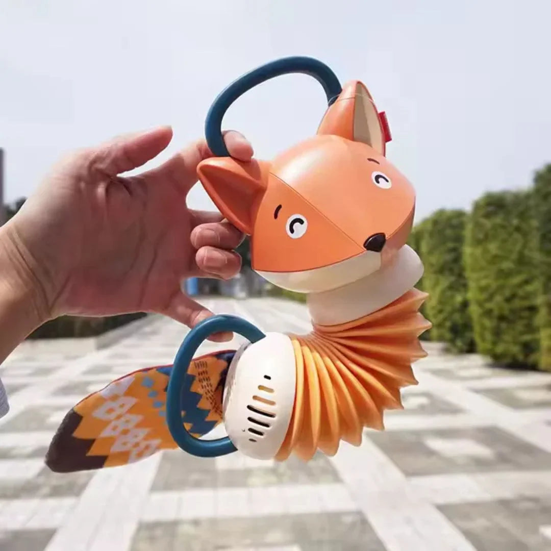 MelodyFox™ - Akkordeonspielzeug aus Holz für Kleinkinder