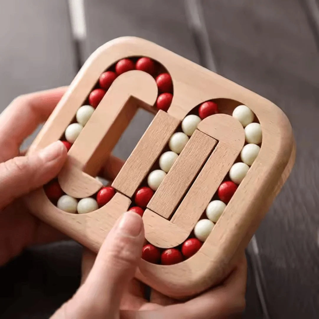 CraftNest™ – Holzperlen-Set für Kinder ab 3+ – Fördert Feinmotorik