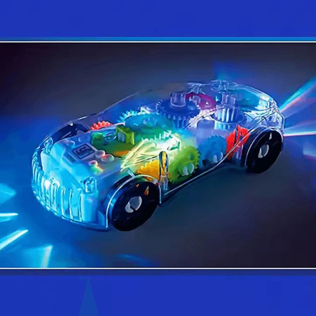 SpeedGlide™ – Leuchtendes Rennauto für Kinder ab 3+ – Fördert Fantasievolles Spielen