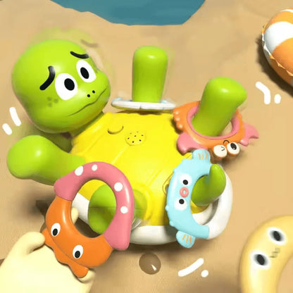 SplashWhirl™ – Wasserspielzeug Schildkröte für Kinder ab 3+ – Fördert Badespaß
