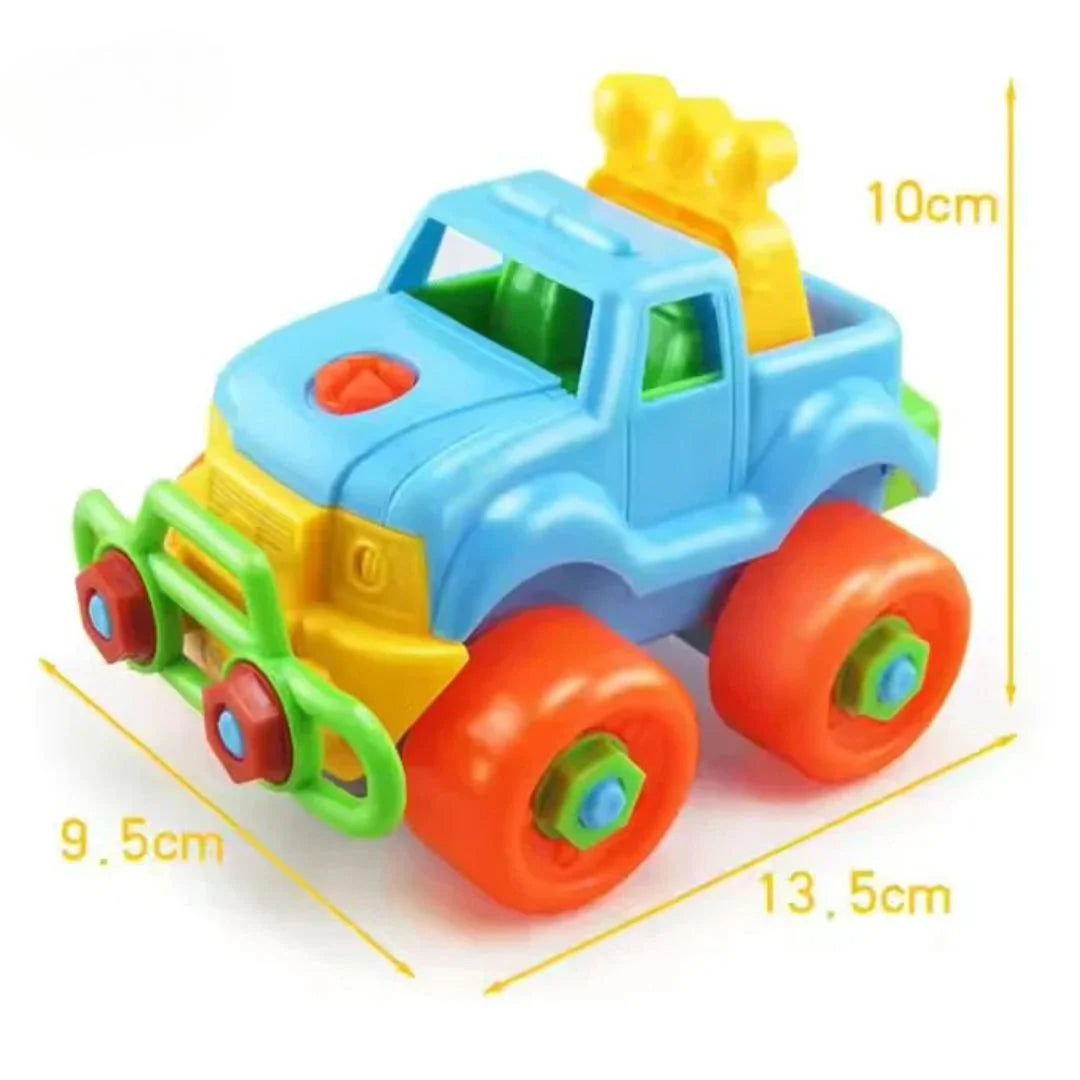 BuildMaster – DIY Fahrzeug Bauset STEM Spielzeug Kinder ab 6 Jahren