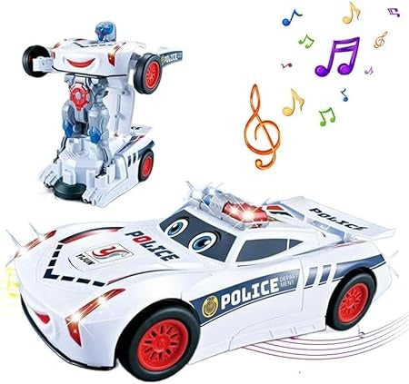 TransformX- Polizei-Rennwagen