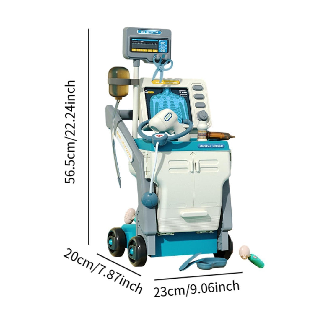 JuniorDoc - Medizinkarren-Spielzeug für Rollenspiele