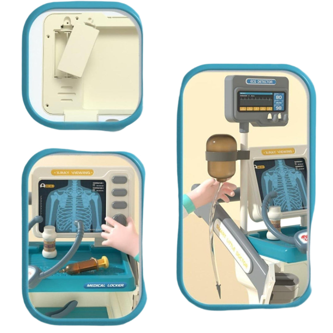 JuniorDoc - Medizinkarren-Spielzeug für Rollenspiele