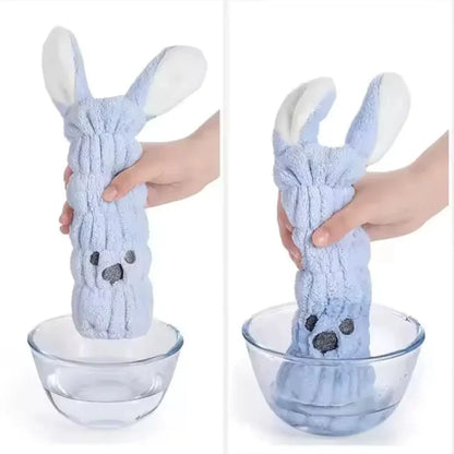 QuickWhirl™ - Schnelltrocknende Haartuchmütze für Kinder ab 4 Jahren