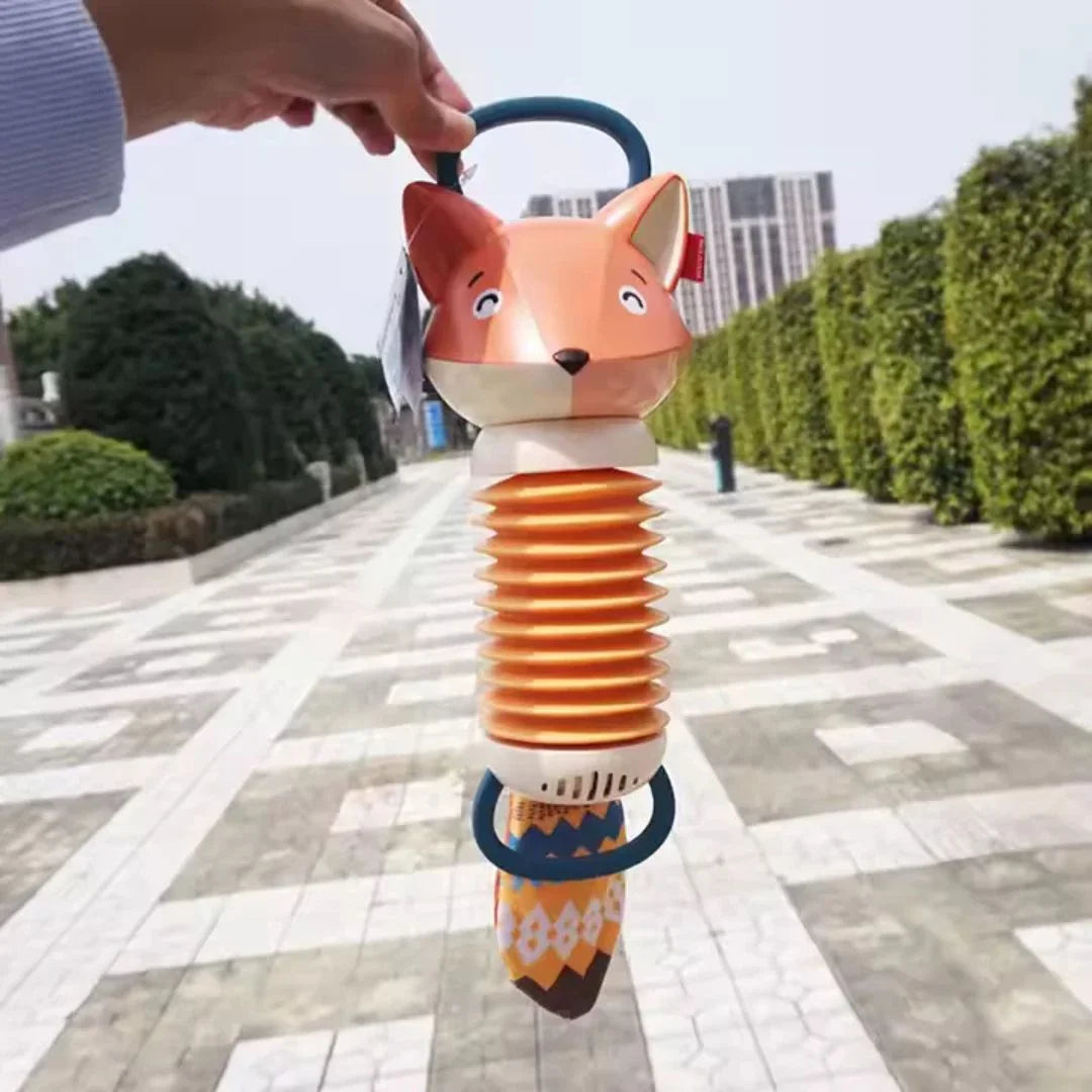 MelodyFox™ - Akkordeonspielzeug aus Holz für Kleinkinder