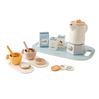 WoodenWhimsy™ – Teeservice für Kinder ab 3+ – Fördert Fantasievolles Spiel