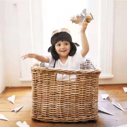 SkyCraft™ – Holzflugzeug-Spielzeug für Kinder ab 3+ – Fördert Kreativität und Motorik
