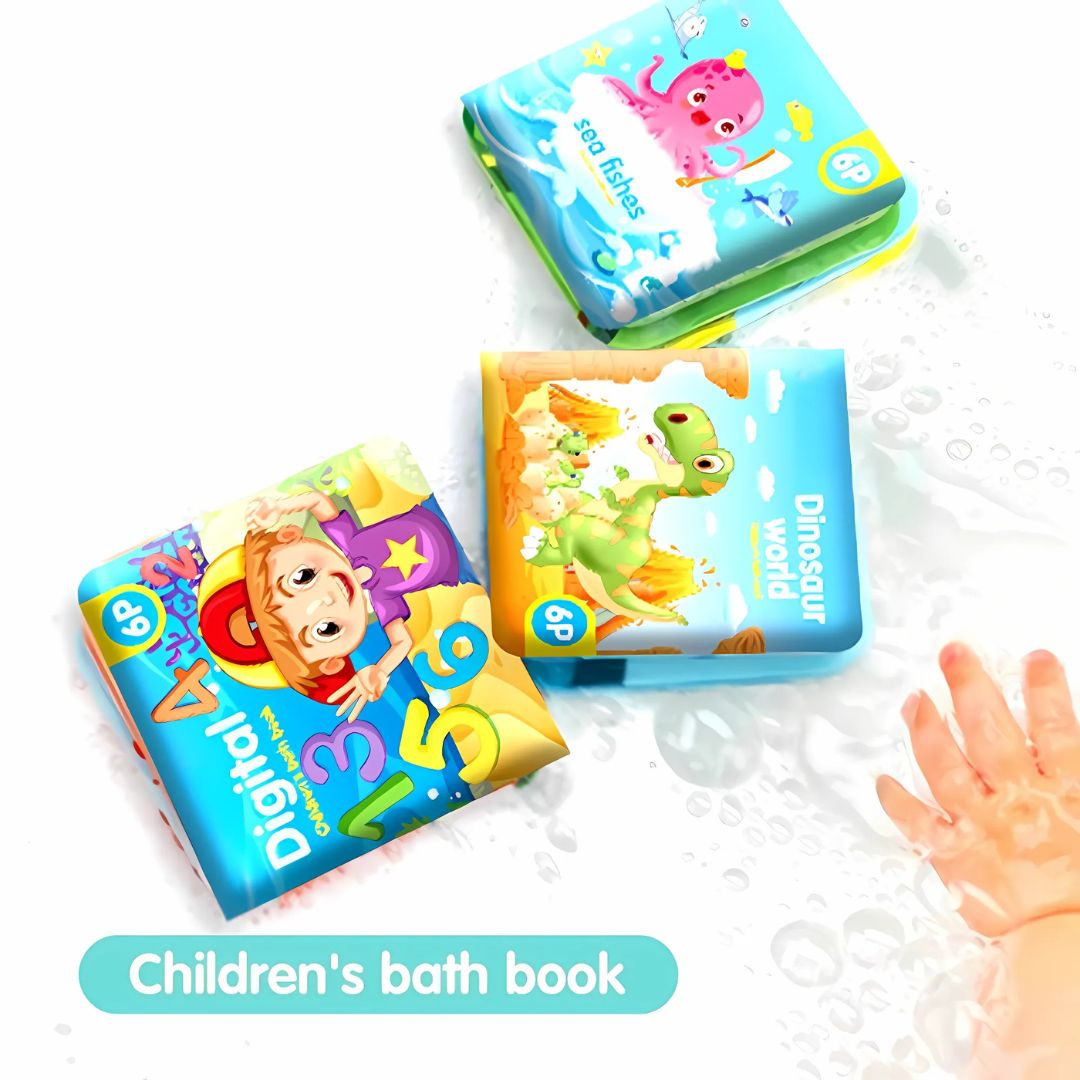SplashyAdventure – Interaktives Wasserbuch für Kinder ab 2 Jahren – Fördert frühes Lernen und Spaß