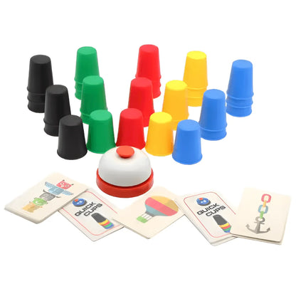 StackMaster™ – Speed Stacking Spiel für Kinder ab 6+ – Fördert Hand-Augen-Koordination