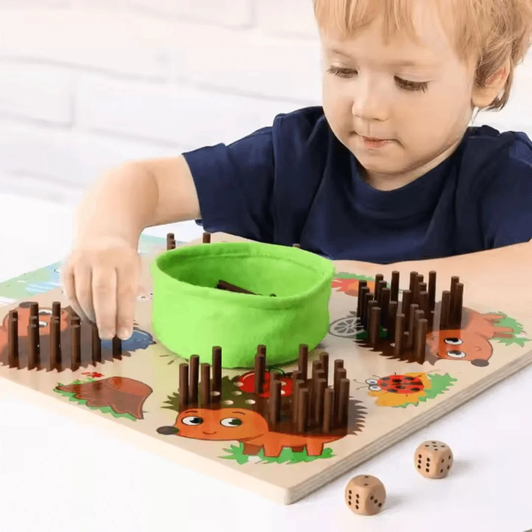 MathMinds™ – Holz-Mathematikspiel für Kinder ab 3+ – Verbessert Zählfähigkeiten
