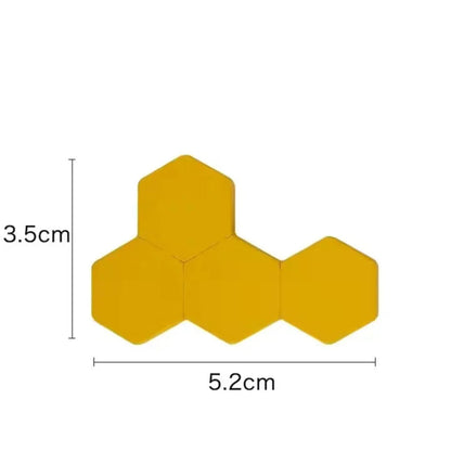 HexoCraft™ – Holz Sechseck-Puzzle für Kinder ab 4 Jahren