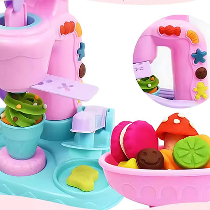 ScoopMold™ – Eiscreme Knetmaschine Spielset für Kinder ab 4 Jahren