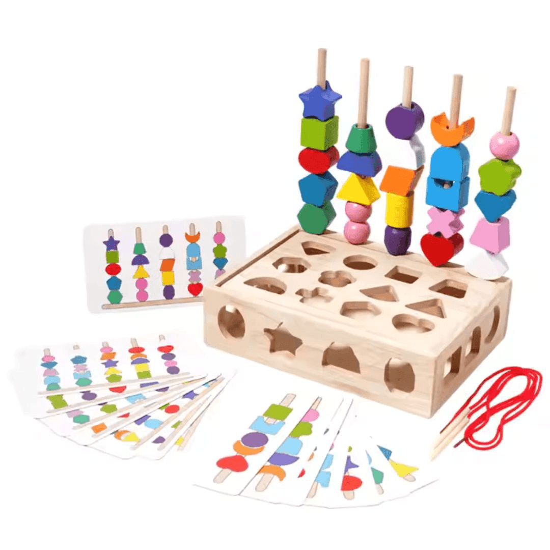 BrightNest™ – Montessori-Puzzleset für Kinder ab 3+ – Fördert Kreativität und Fähigkeiten