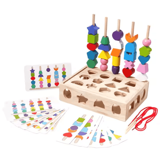 BrightNest™ – Montessori-Puzzleset für Kinder ab 3+ – Fördert Kreativität und Fähigkeiten
