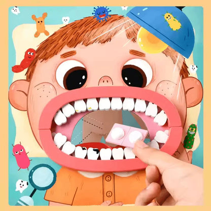 TinyDent™ – Zahnarzt-Spielset für Kinder ab 3+ – Fördert Fantasievolles Rollenspiel