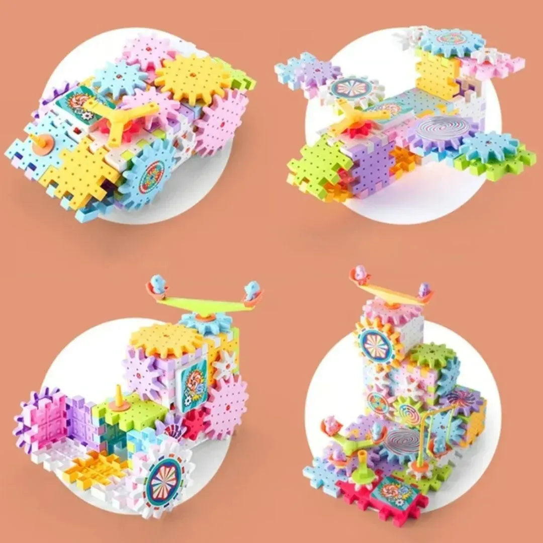 WonderBricks – Kreatives Baustein-Set für Kinder ab 3 Jahren – Fördert Fantasie & Feinmotorik