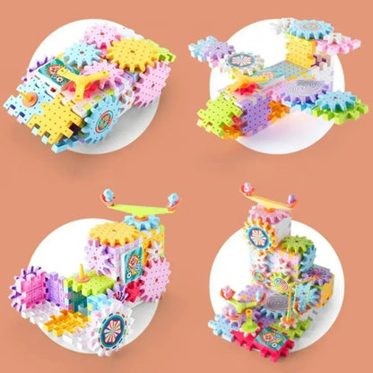 WonderBricks – Kreatives Baustein-Set für Kinder ab 3 Jahren – Fördert Fantasie & Feinmotorik