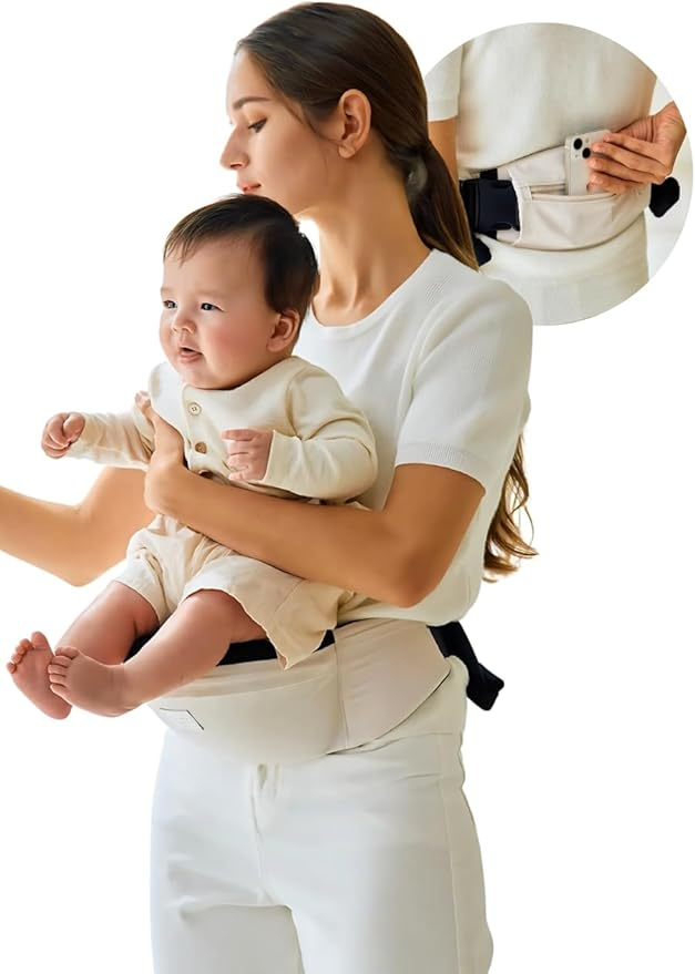 ParentPal - Tragebeutel mit Antirutsch-HIPS-Hocker