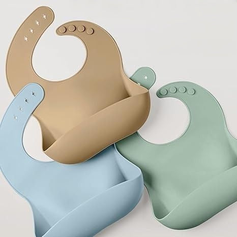 ComfyBib - Silikon Baby Lätzchen Wasserdicht