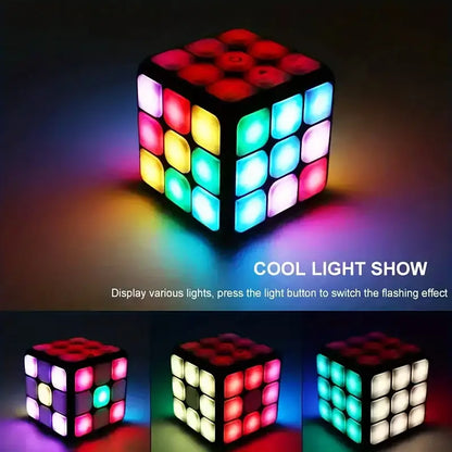 GalaxyCube – Leuchtendes Gedächtnisspiel für Kinder ab 6 Jahren – Fördert Konzentration & Reaktion