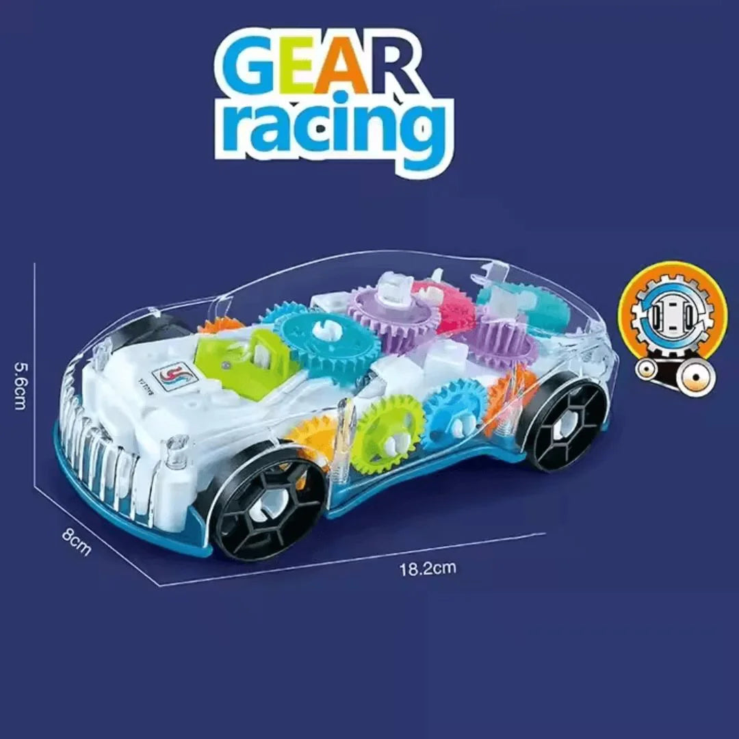 SpeedGlide™ – Leuchtendes Rennauto für Kinder ab 3+ – Fördert Fantasievolles Spielen