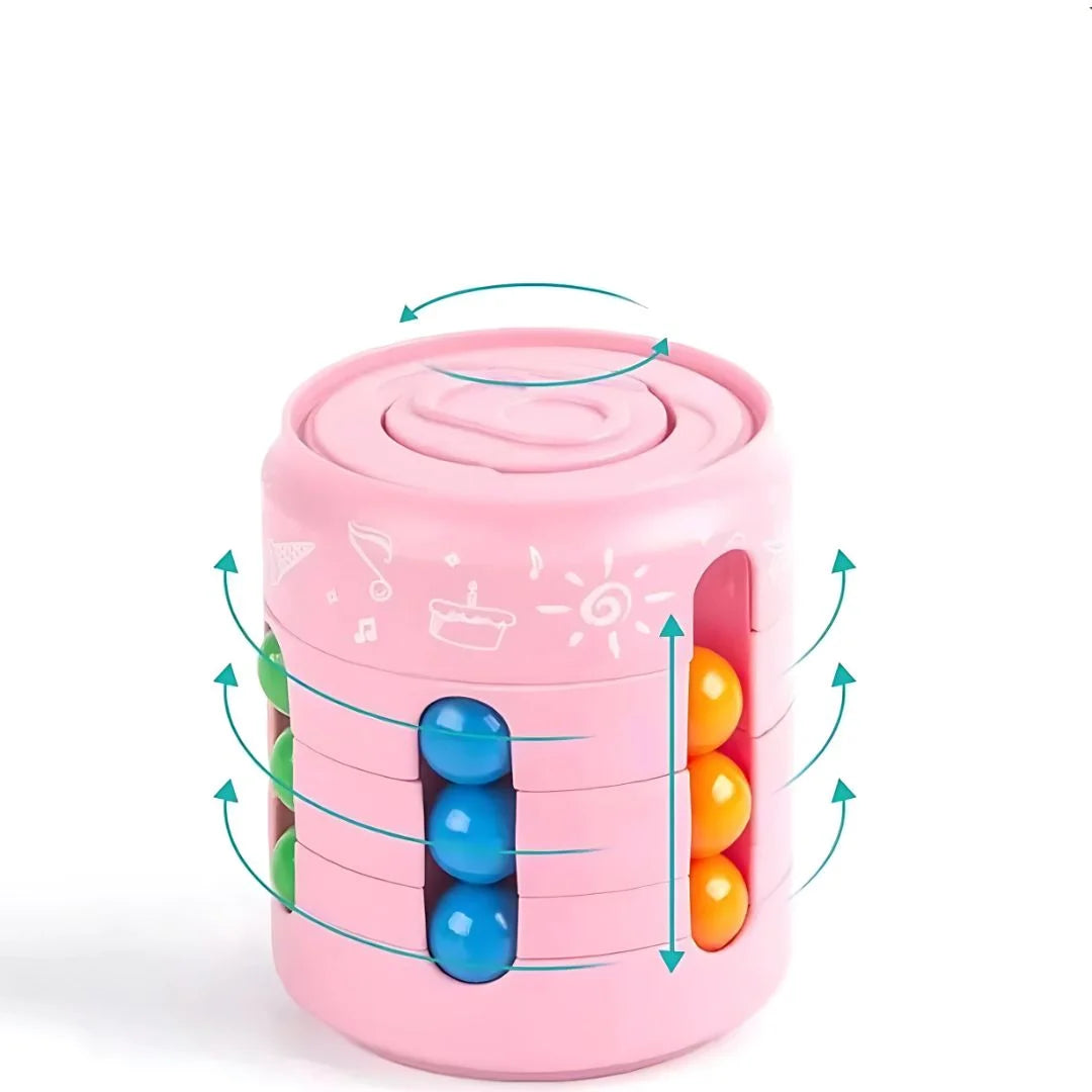 FlipCube – Sensorischer Fidget Würfel für Kinder ab 5 Jahren