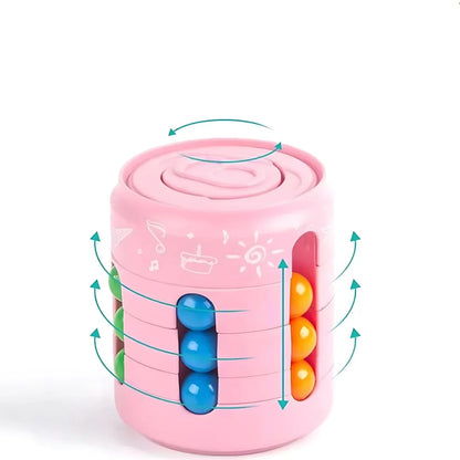 FlipCube – Sensorischer Fidget Würfel für Kinder ab 5 Jahren