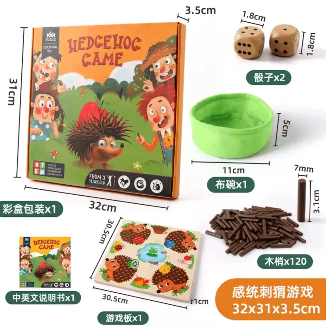 MathMinds™ – Holz-Mathematikspiel für Kinder ab 3+ – Verbessert Zählfähigkeiten