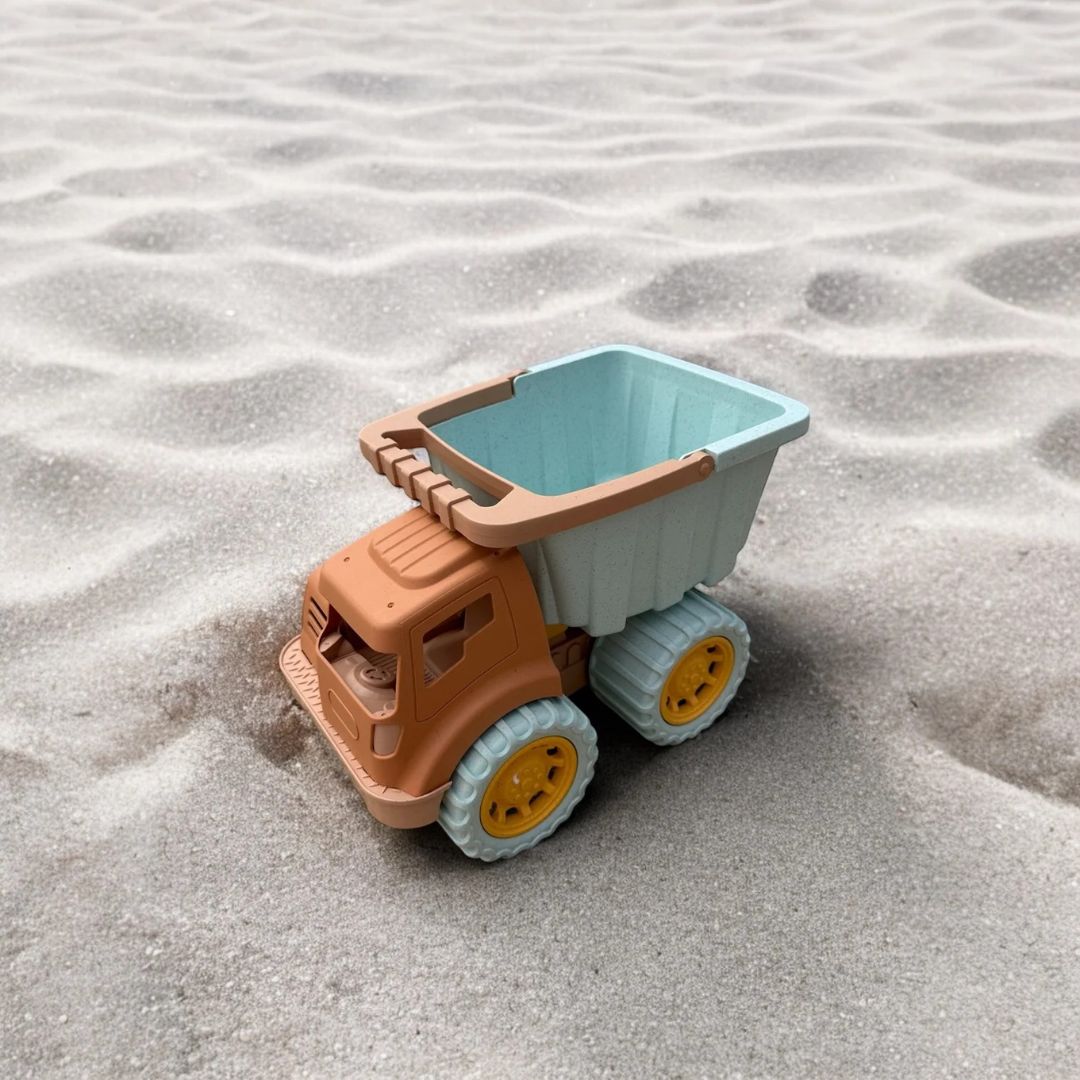 DiggerFleet – Sand-LKW-Set für Kinder ab 3 Jahren – Entfacht die Fantasie im Freien & Praktisches Bauspiel
