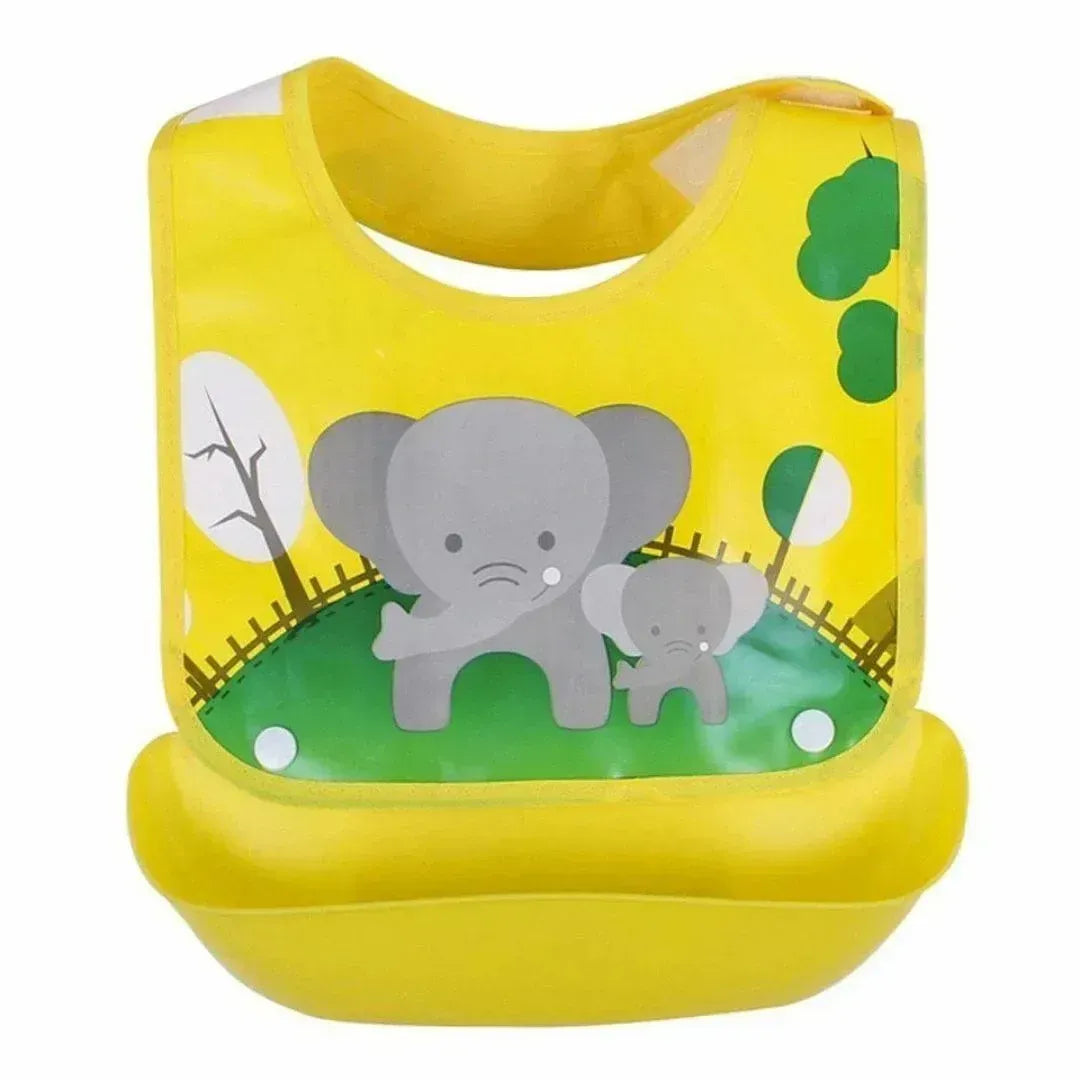 NibbleCatcher – Silikon-Baby-Lätzchen mit Auffangschale für Kinder ab 6 Monaten – Unterstützt selbstständiges Essen & saubere Mahlzeiten