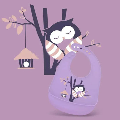 NibbleCatcher – Silikon-Baby-Lätzchen mit Auffangschale für Kinder ab 6 Monaten – Unterstützt selbstständiges Essen & saubere Mahlzeiten