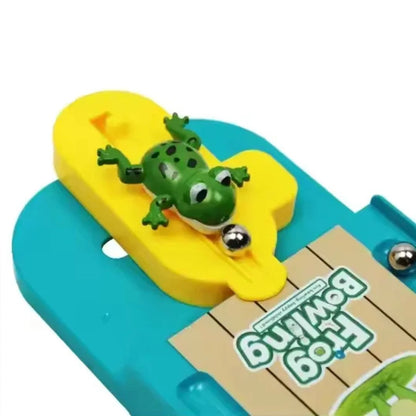 FroloRoll™ - Mini-Frosch-Bowling-Set für Kinder ab 4 Jahren