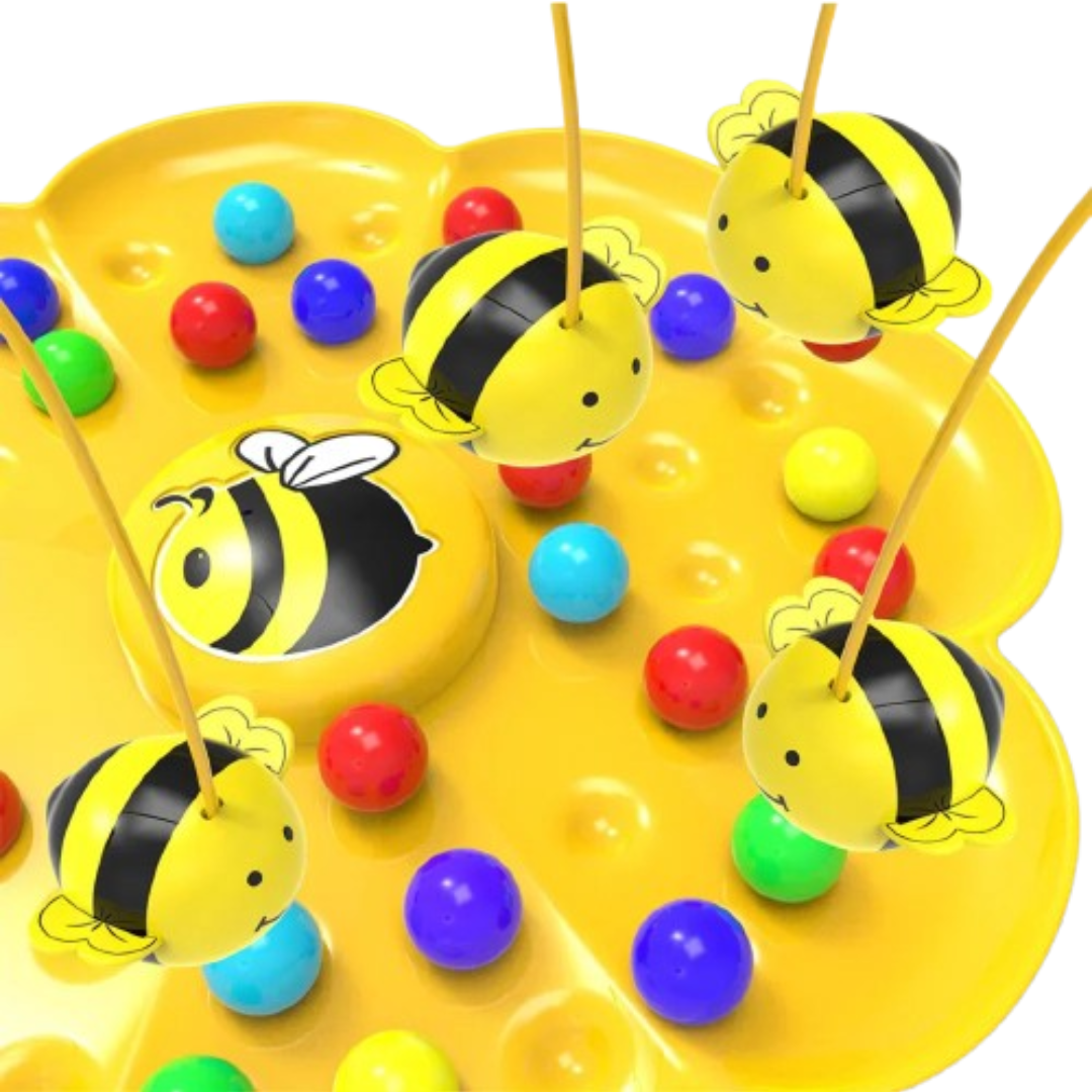 BeeBond – Magnetisches Familienspiel für 2–4 Spieler ab 4 Jahren