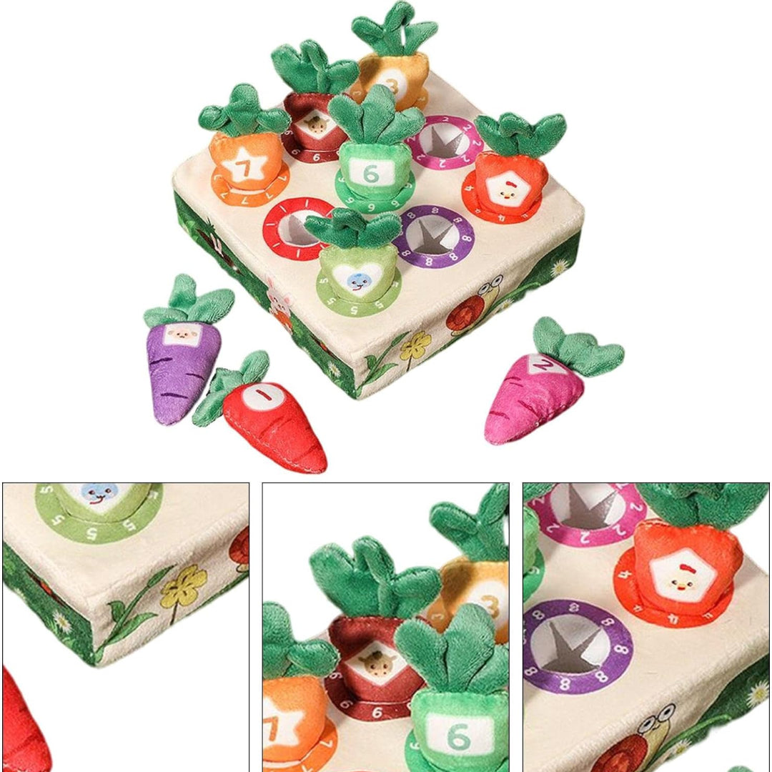 CarrotClasp™ - Plüschkarotte als Schlüsselanhänger - weiches & skurriles Accessoire für Kinder