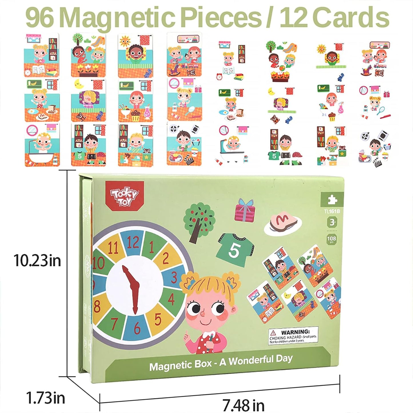 AlphaMag – Magnetisches Alphabet-Puzzle für Kinder ab 3 Jahren – Fördert frühe Lese- und Schreibfähigkeiten und Feinmotorik