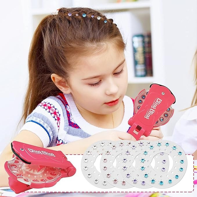 GlamTwist - Magische Zöpfe mit Edelsteinen in wenigen Sekunden!