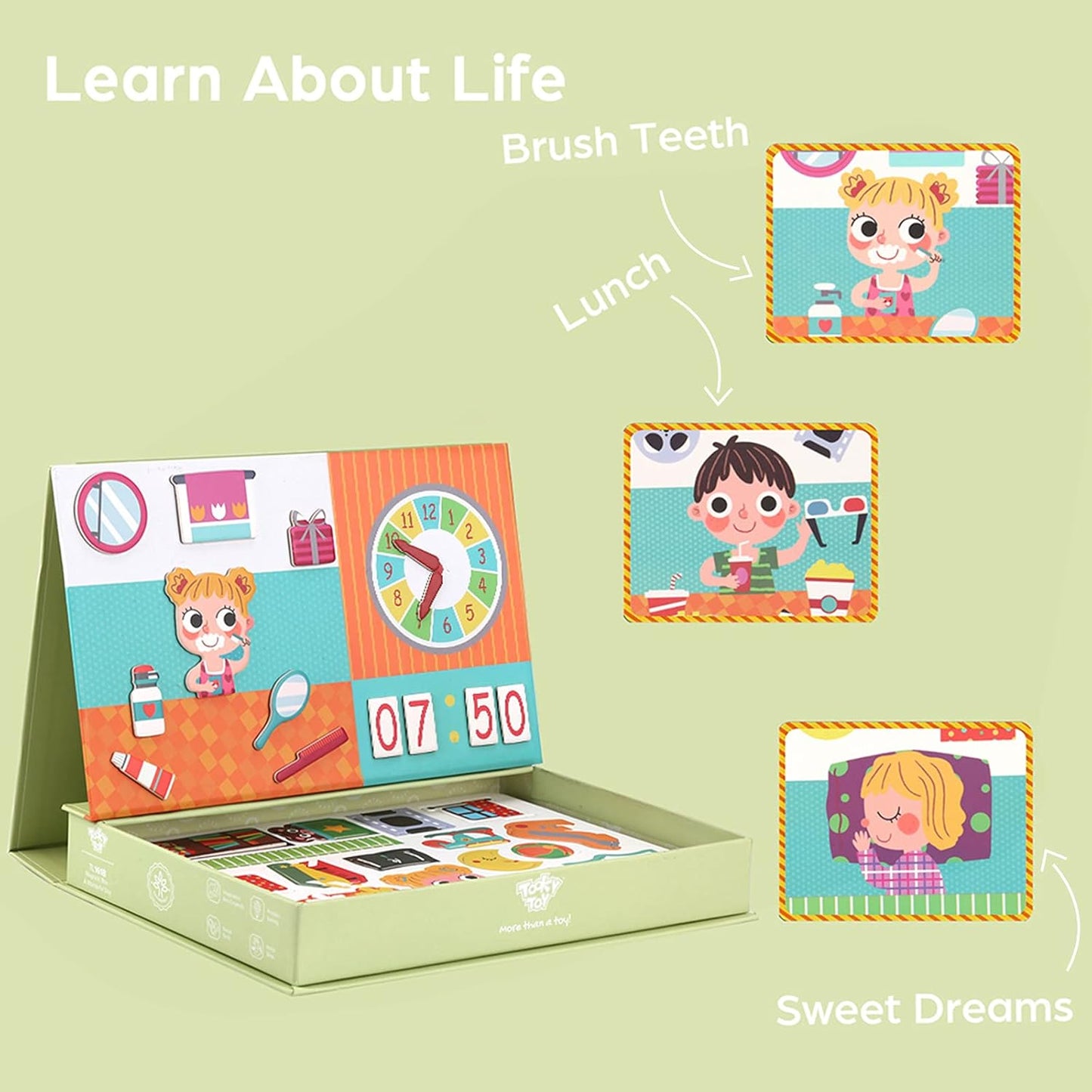 AlphaMag – Magnetisches Alphabet-Puzzle für Kinder ab 3 Jahren – Fördert frühe Lese- und Schreibfähigkeiten und Feinmotorik