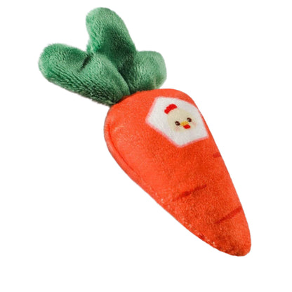 CarrotClasp™ - Plüschkarotte als Schlüsselanhänger - weiches & skurriles Accessoire für Kinder