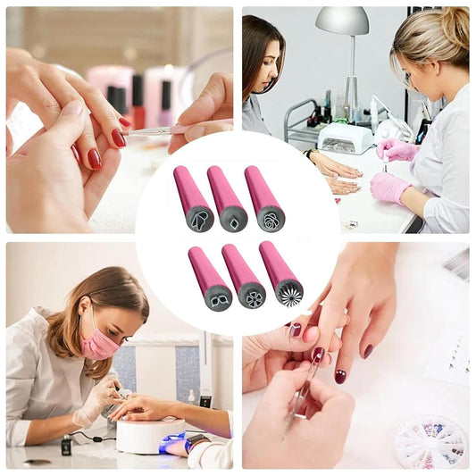 NailArt - 6PCS Nail Art Stempel Stift Set
