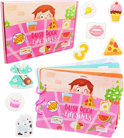 BusyBook - Buch zur sensorischen Bildung für Kinder