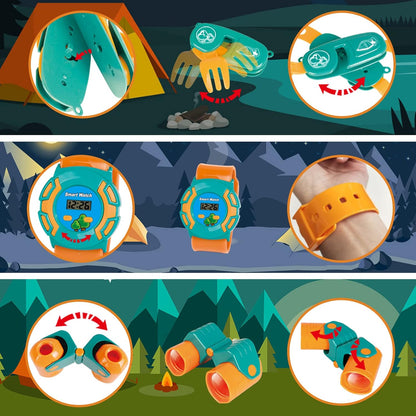 CampsterQuest – Camping-Spielset für Kinder ab 3 Jahren – Regt Rollenspiel & Fantasie an