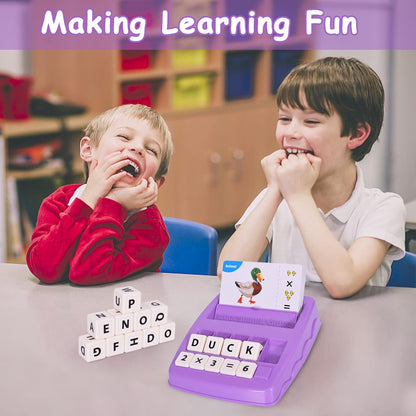 WordWise – Lernspiel für Buchstaben & Zahlen für Kinder ab 3 Jahren – Stärkt Sprache & Rechnen